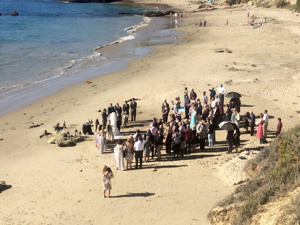We even stumbled across two beach weddings