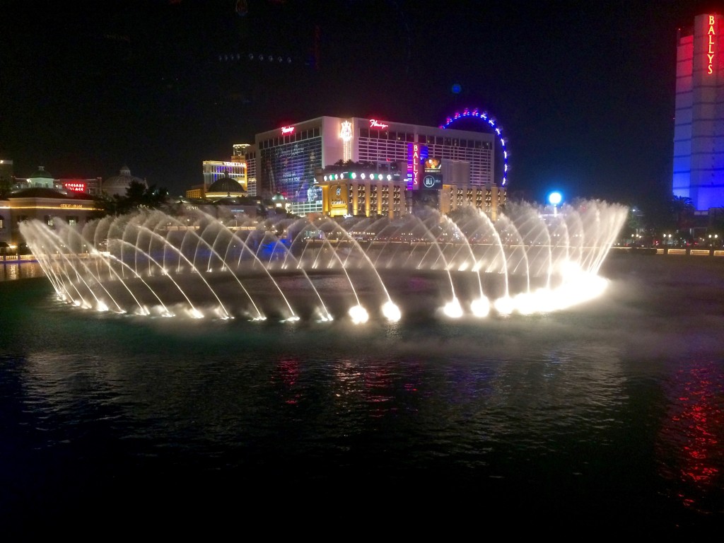 and saw an amazing fountain display